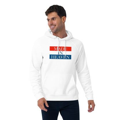 Unisex eco raglan hoodie